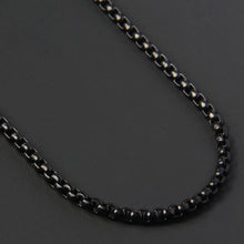 Figaro Chain Necklace Men Stainless Steel Gold Color Long Necklace - ArsaOne