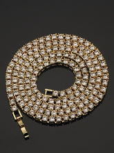 New Fashion Iced Out Bracelet Necklace Men Link Tennis Chain - ArsaOne