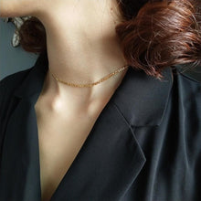 Simple Pearl Bead Chain Choker Necklace  Crystal Leaf Tassel Necklace For Women Fashion - ArsaOne