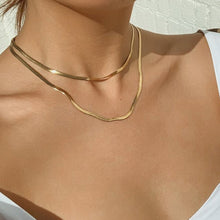 Asymmetric Lock Necklace for Women Twist Gold Silver Color Chunky Thick Lock Choker Chain Necklaces Party Jewelry - ArsaOne