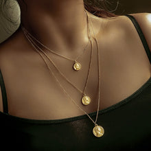 Collier Chain Necklace Multilayer Moon Alloy Metal Gold Pendant Necklace - ArsaOne